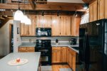Ma Cook Lodge has a dishwasher for easy cleanup during your Norris Lake vacation
